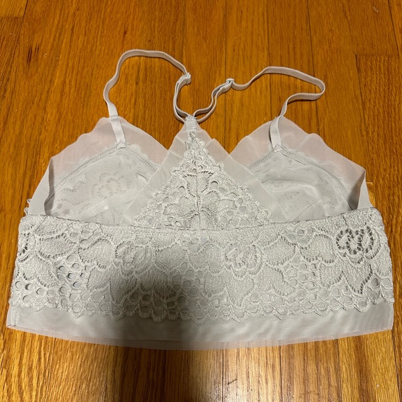 2 Aerie Boho Lace Racerback Bralette - Picture 3 of 5